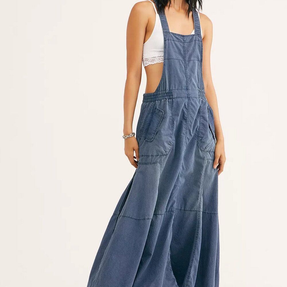 Free People Let's Jump Parachute skirt